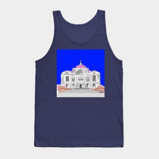 mexican beaux arts the bellas artes palace in art deco style Tank Top